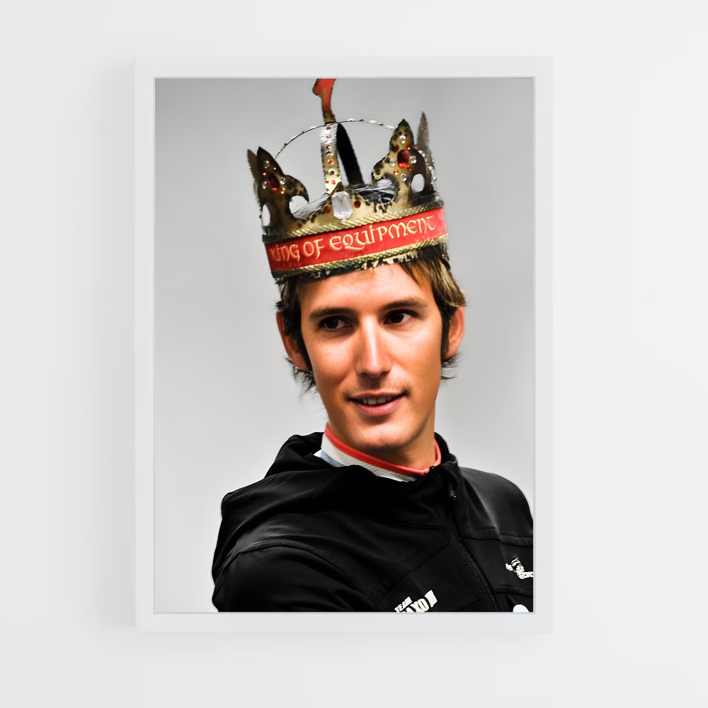 Poster Le Roi Mystérieux – affiche Cyclisme (vue 3)
